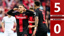 VIDEO bàn thắng Leverkusen vs W.Bremen: 5-0