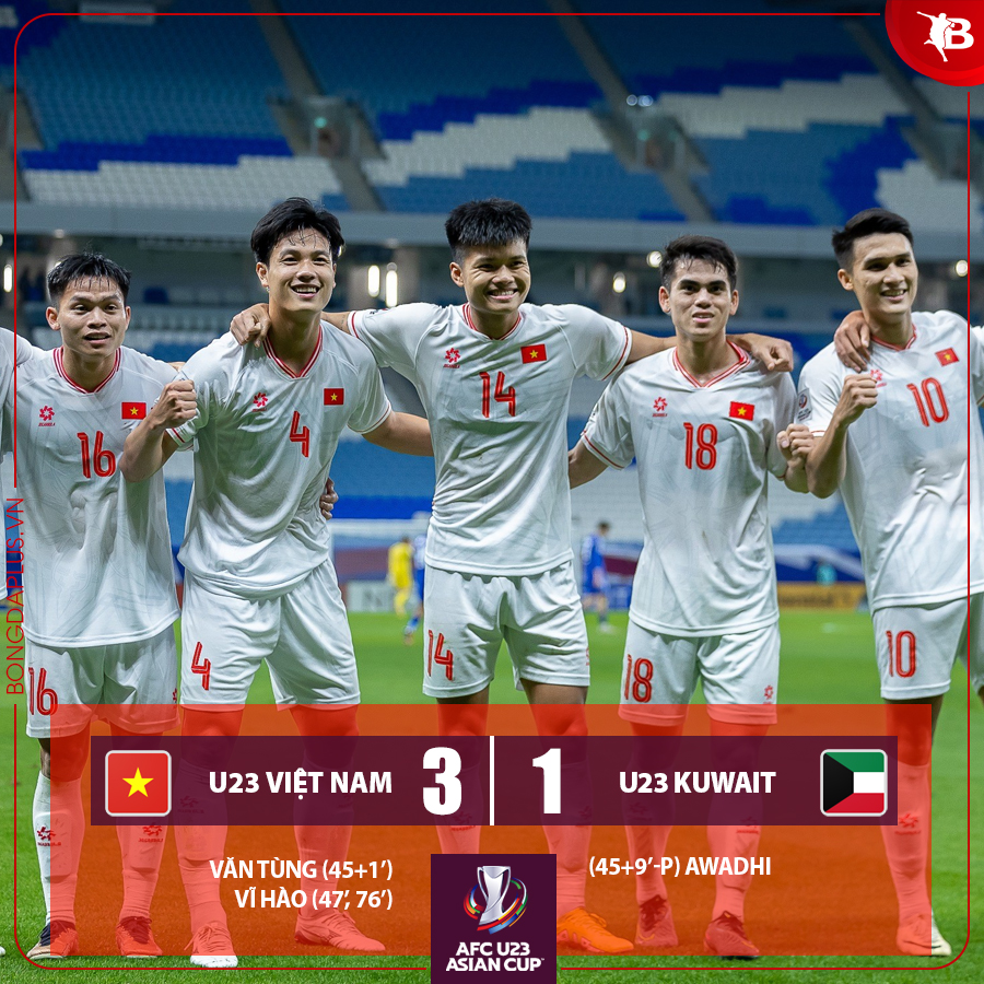 U23 Việt Nam ăn mừng bàn thắng