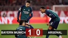 Kết quả Bayern Munich vs Arsenal: Tạm biệt Pháo thủ