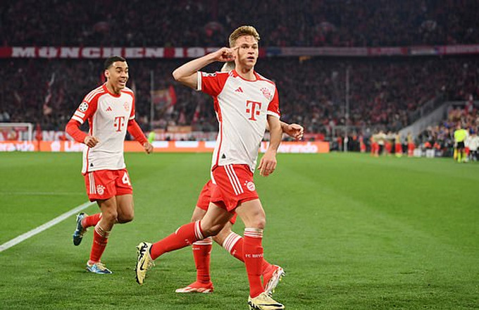 Kimmich ghi bàn duy nhất giúp Bayern Munich giành quyền vào bán kết