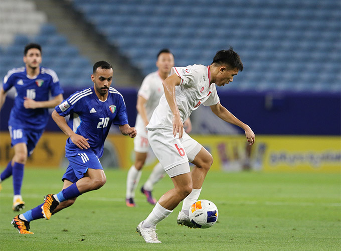 U23 Việt Nam có chiến thắng ấn tượng trước U23 Kuwait - Ảnh: VFF 