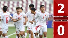 VIDEO bàn thắng U23 Việt Nam vs U23 Malaysia: 2-0