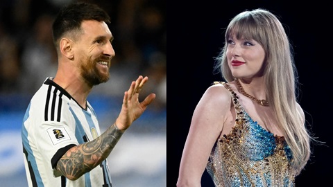 Fan của Taylor Swift sướng rơn vì Messi