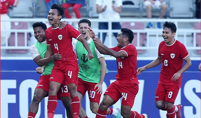 U23 Indonesia giành vé vào tứ kết U23 châu Á theo cách không thể ấn tượng hơn 