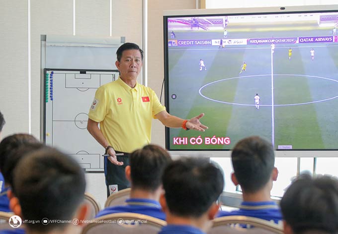 HLV Hoàng Anh Tuấn tính toán lực lượng cho U23 Việt Nam 
