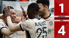 VIDEO bàn thắng Lorient vs PSG: 1-4