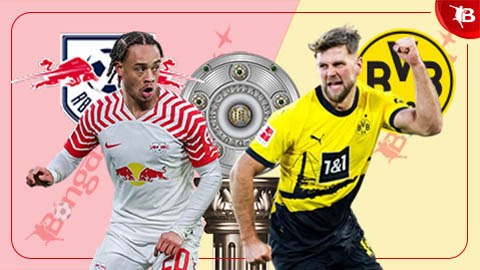 20h30 ngày 27/4: Leipzig vs Dortmund
