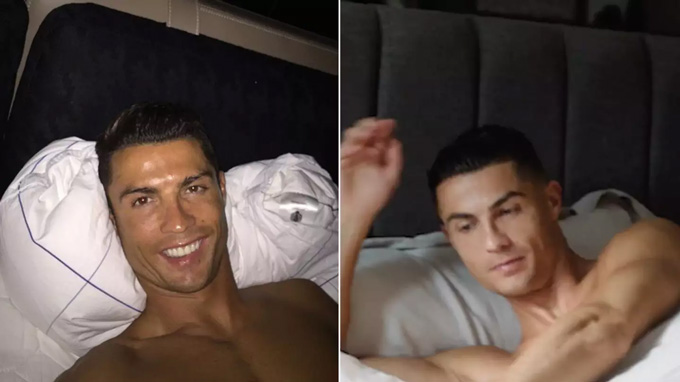 Ronaldo chia nhỏ giấc ngủ ra 5 đến 6 lần mỗi ngày