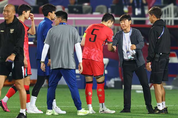 HLV Shin Tae Yong giúp U23 Indonesia loại U23 Hàn Quốc ở tứ kết VCK U23 châu Á 2024 