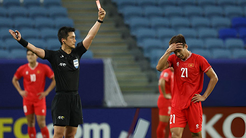 3 cầu thủ U23 Việt Nam mặc áo số 21 chịu thẻ đỏ ở 3 VCK U23 châu Á liên tiếp