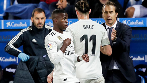 Vinicius khẳng định dấu ấn từ khi thay thế vị trí của Bale tại Real