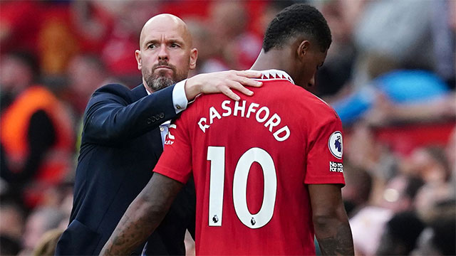 HLV Ten Hag mới đây đã kêu gọi mọi người ủng hộ Rashford