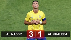 
Ronaldo lập cú đúp, Al Nassr vào chung kết King Cup 