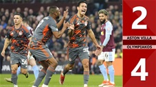 VIDEO bàn thắng Aston Villa vs Olympiakos: 2-4