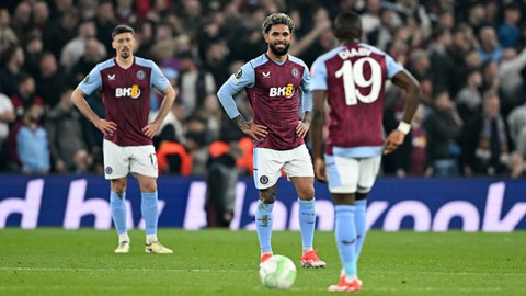 Kết quả bán kết lượt đi Conference League: Aston Villa thua sốc