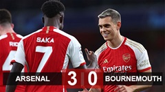 Kết quả Arsenal vs Bournemouth: Dạo chơi ở Emirates