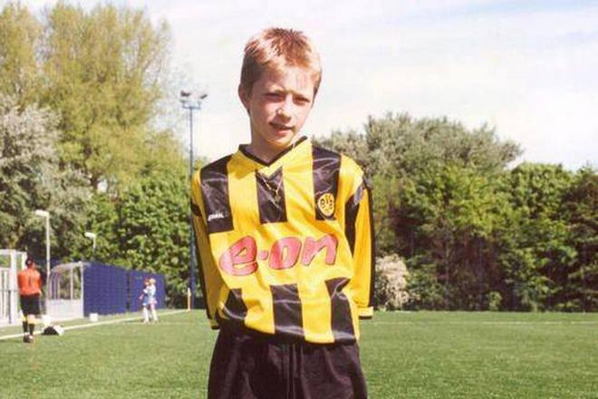 Reus đam mê bóng đá từ nhỏ