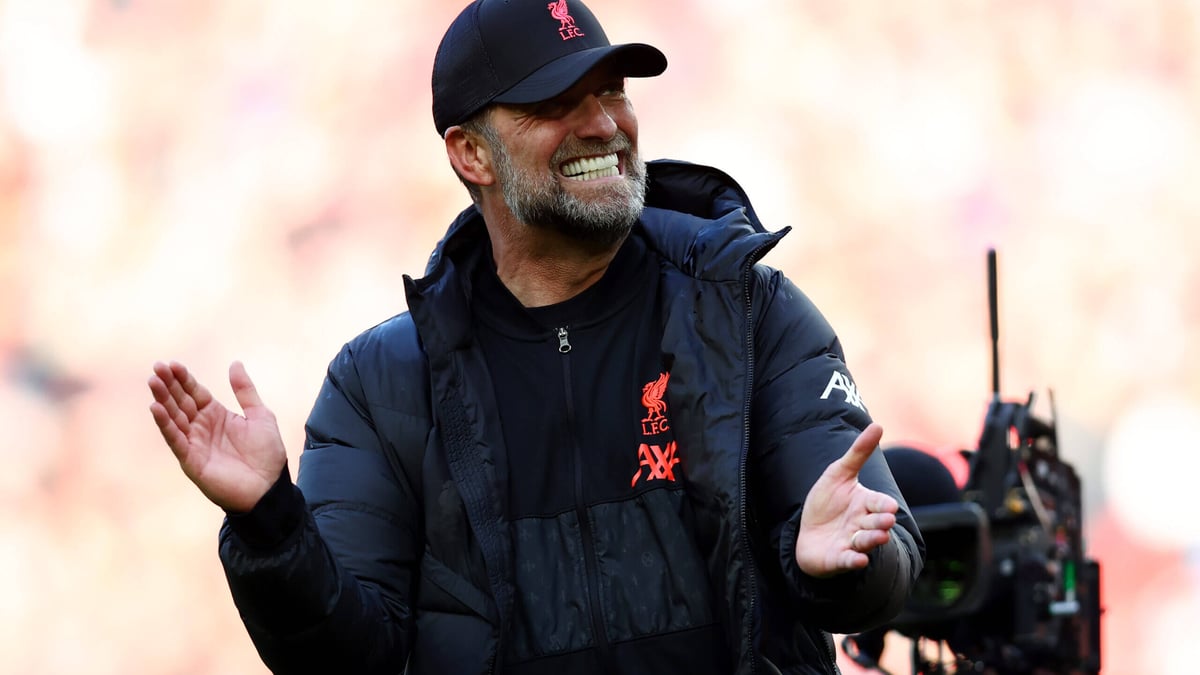 Klopp cười tươi khi nghĩ đến chuỗi ngày áp lực ở Liverpool sắp kết thúc