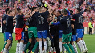 Girona giành vé lịch sử tham dự Champions League