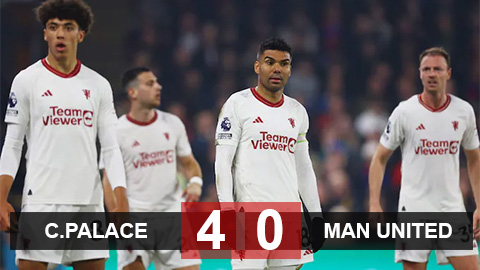 Kết quả Crystal Palace vs MU: Quỷ đỏ thua nhục nhã