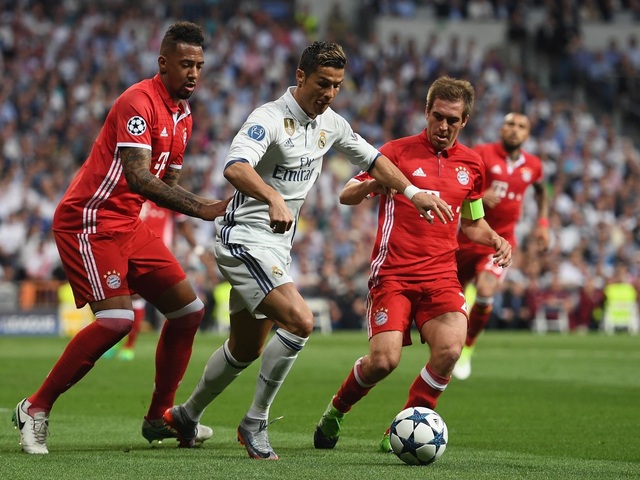 Real Madrid chiếm thế áp đảo trước Bayern trong những trận bán kết Cúp C1/Champions League ở Bernabeu.