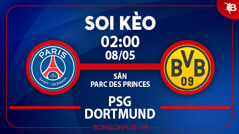 Soi kèo hot hôm nay 6/5: PSG đè góc hiệp 1 trận PSG vs Dortmund; Tài trận Osnabruck vs Schalke 
