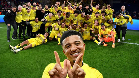 Sancho đang hồi sinh mạnh mẽ tại Dortmund