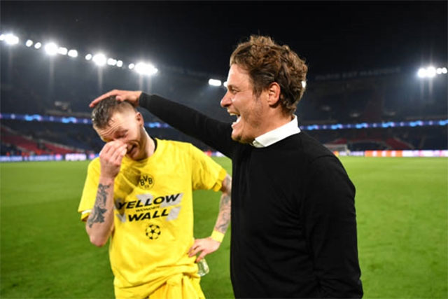 Reus không nén được sự xúc động sau khi Dortmund vào chung kết Champions League