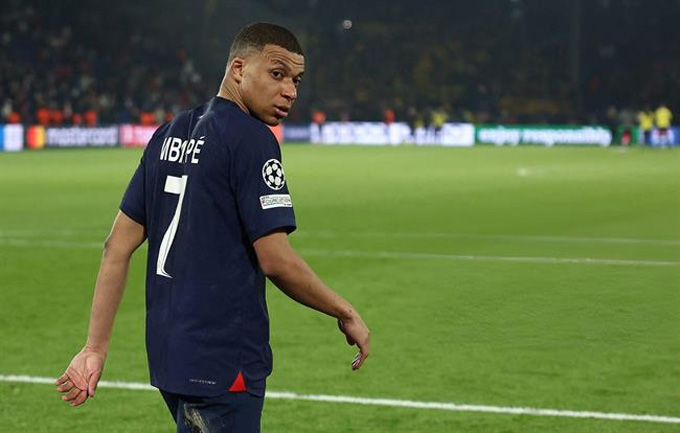 Mbappe đã chơi không tốt trước Dortmund