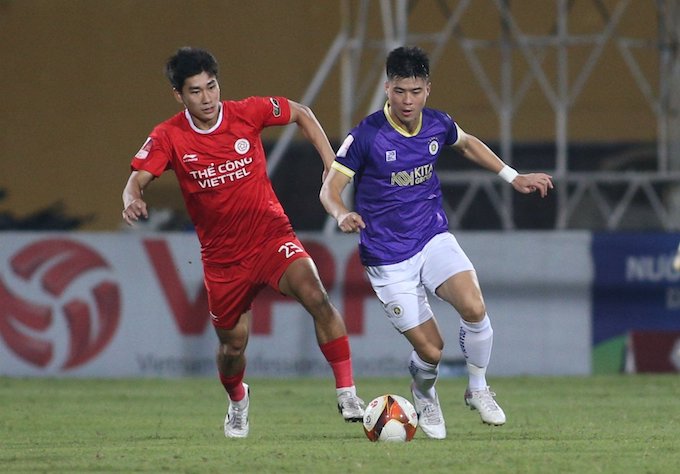 Kong Viettel hatte gegen Hanoi FC drei entscheidende Punkte und verschaffte sich damit einen gewissen Abstand zum Finalteam SLNA.