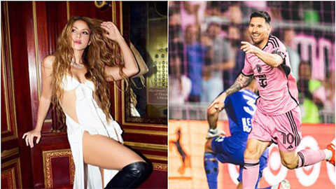 Messi 'xé rào' cùng Shakira - Bongdaplus.vn