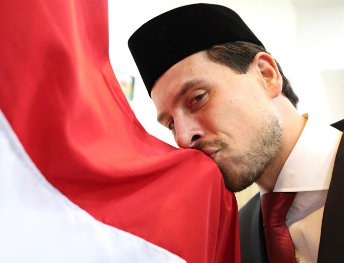 Thom Haye vừa nhận quốc tịch Indonesia vào tháng 3