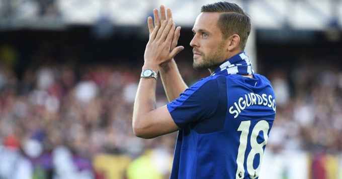 Sigurdsson từng được Everton kỳ vọng rất nhiều