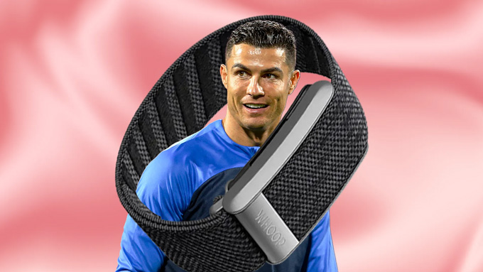  Ronaldo trở thành cổ đông lớn của thương hiệu WHOOP