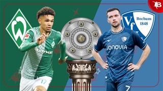 20h30 ngày 18/5: Bremen vs Bochum