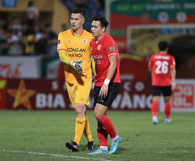 CLB Công an Hà Nội thua trận quan trọng trước Nam Định - Ảnh: Minh Tuấn 