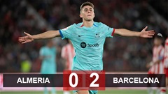 Kết quả Almeria vs Barca: Giữ chắc ngôi nhì bảng
