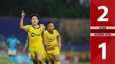 VIDEO bàn thắng SLNA vs Khánh Hòa: 2-1 (Vòng 19 V.League 2023/24)
