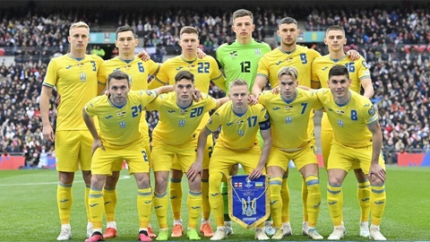Ukraine công bố danh sách sơ bộ 25 cầu thủ