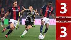 VIDEO bàn thắng Bologna vs Juventus: 3-3 (Vòng 37 Serie A 2023/24)