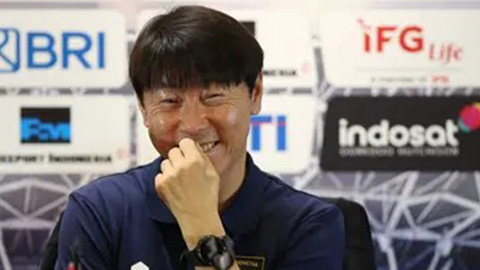 HLV Shin Tae Yong cười tươi khi biết Indonesia lại gặp Việt Nam