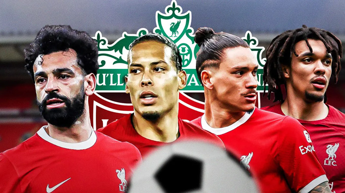 Salah, Van Dijk, Nunez và Alexander-Arnold là 4 người được Slot coi là trụ cột không thể thay thế tại Liverpool