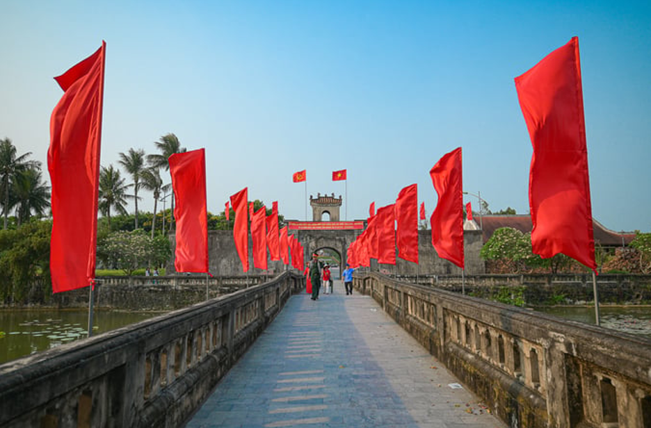 Thành cổ Quảng Trị là nơi diễn ra Quảng Trị Marathon 2024 - Hành trình về Đất lửa. Ảnh: Tùng Đinh.