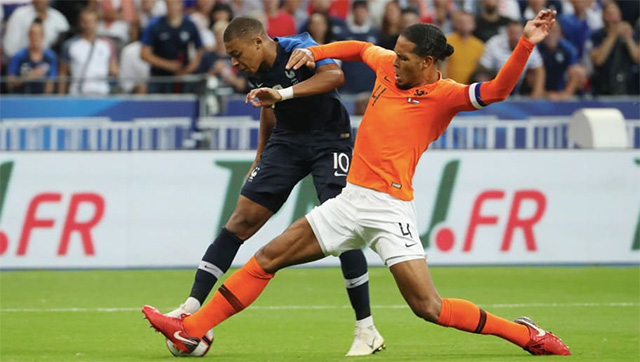 Hà Lan từng chạm trán Pháp ở vòng loại EURO 2024