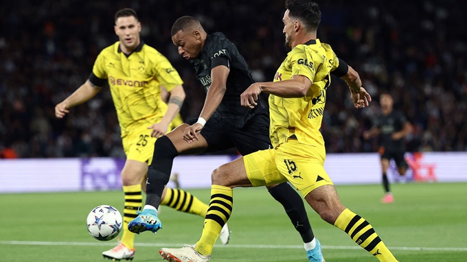 Dortmund đã xuất sắc ngăn cản Mbappe và PSG tại bán kết