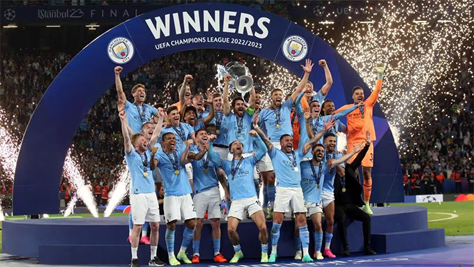 Man City vô địch Champions League mùa 2022/23