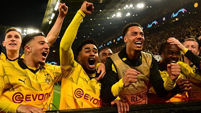 Dortmund đứng trước cơ hội vô địch Champions League mùa này