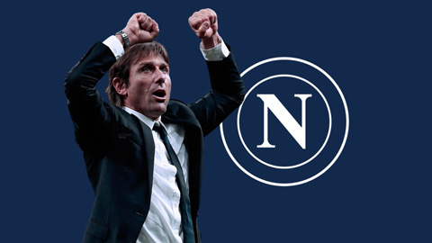 Conte k&253; hợp đồng 3 năm với Napoli