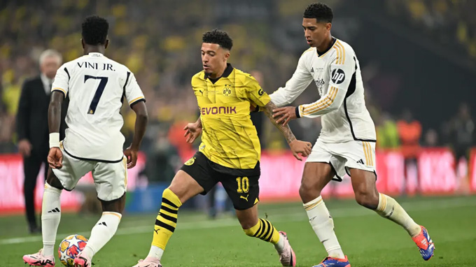 Sancho không thể giúp Dortmund đánh bại Real Madrid ở chung kết Champions League