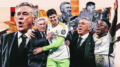 Ancelotti là HLV vĩ đại nhất lịch sử?